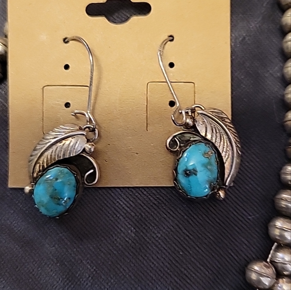EARRINGS ONLY AVAILABLE, NECKLACE HAS BEEN SOLD